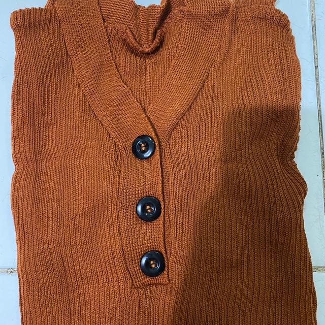 SWEATER RAJUT BODY FIT K3 SWEATER YESSI MODEL TERBARU-BATA