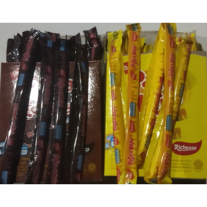 Nabati pasta jajanan anak 1box isi 30stik
