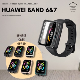 Bumper Case Screen Guard Huawei Band 7/ Honor Band 6