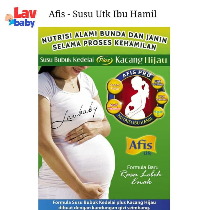 

Terlaris HAMIL - AFIS Susu Kedelai kacang hijau susu nutrisi ibu hamil janin Bagus