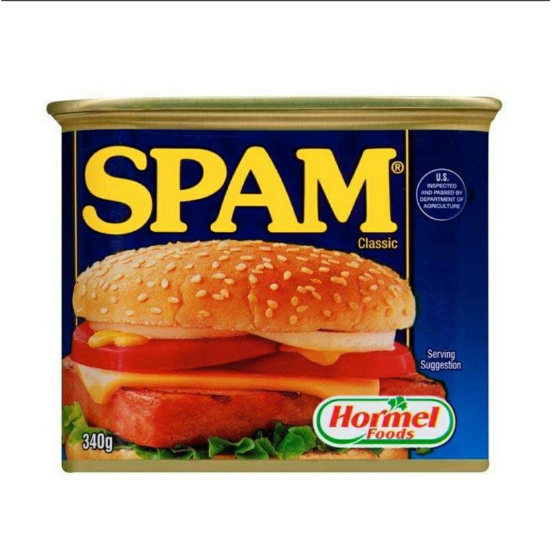 Hormel Spam Classic Makanan Kaleng 340 G Gr Gram