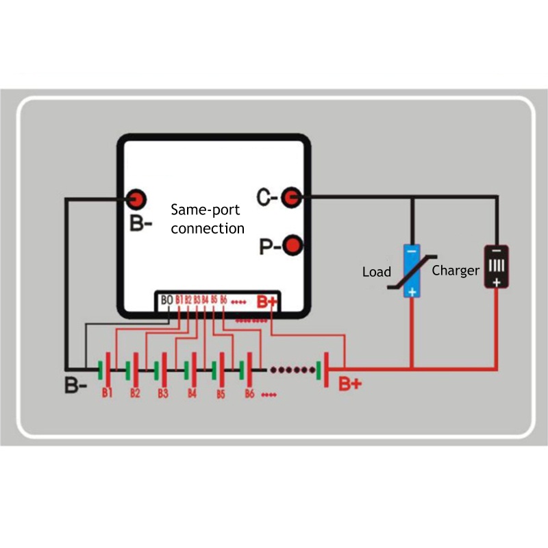 Btsg for Protection Board 16S 60V 45A Li-ion Cell Untuk Perlindungan BMS