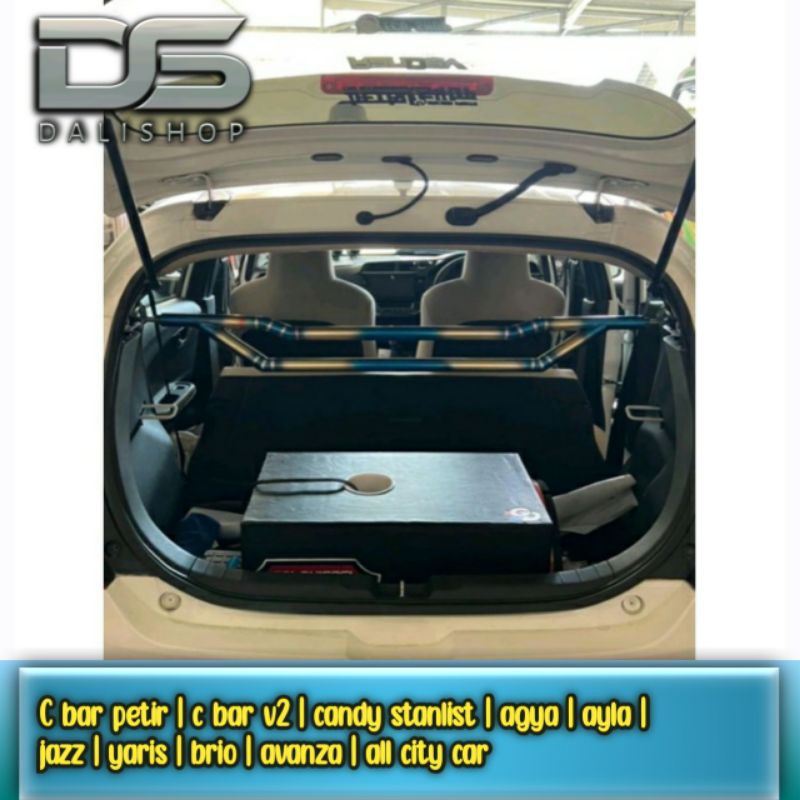 C bar petir | c bar v2 | candy stanlist | agya | ayla | jazz | yaris | brio | avanza | all city car