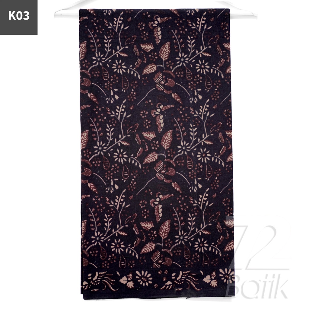 KAIN BATIK PREMIUM Bahan Katun Motif Daun Kupu Warna Cream 721327 Cap 72 Jarik Jarit Samping Kebat Panjang Batik Katun Modern Premium Bahan Seragam Batik Pernikahan Kantor Keluarga Murah Kamen Jadi Batik Bali Lembaran