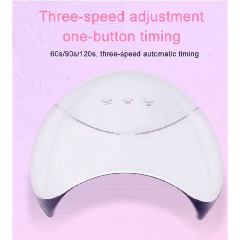 Alat Pengering Kutek Kuku Portable UV LED nail dryer 36w Best Seller