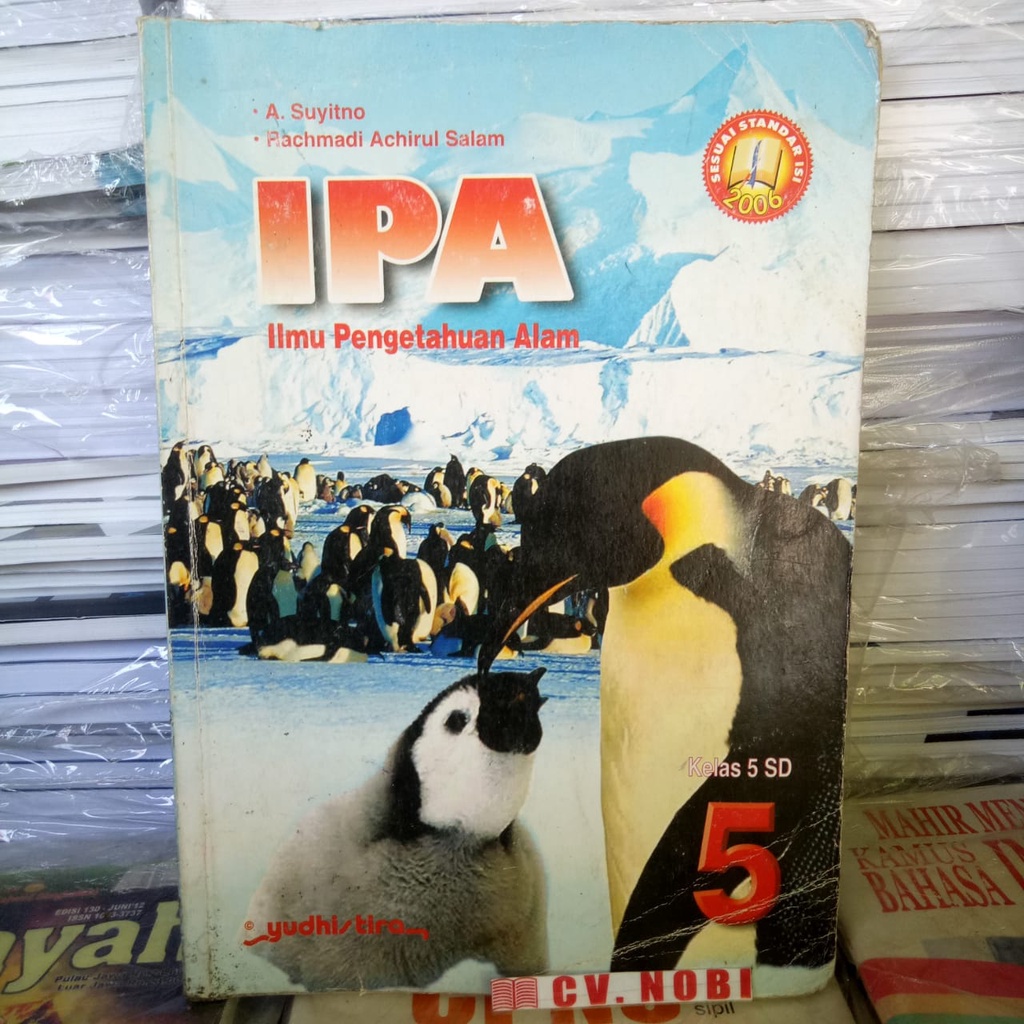 [BEKAS] Buku IPA Ilmu Pengetahuan Alam 5 untuk Kelas 5 SD - Yudhistira Original