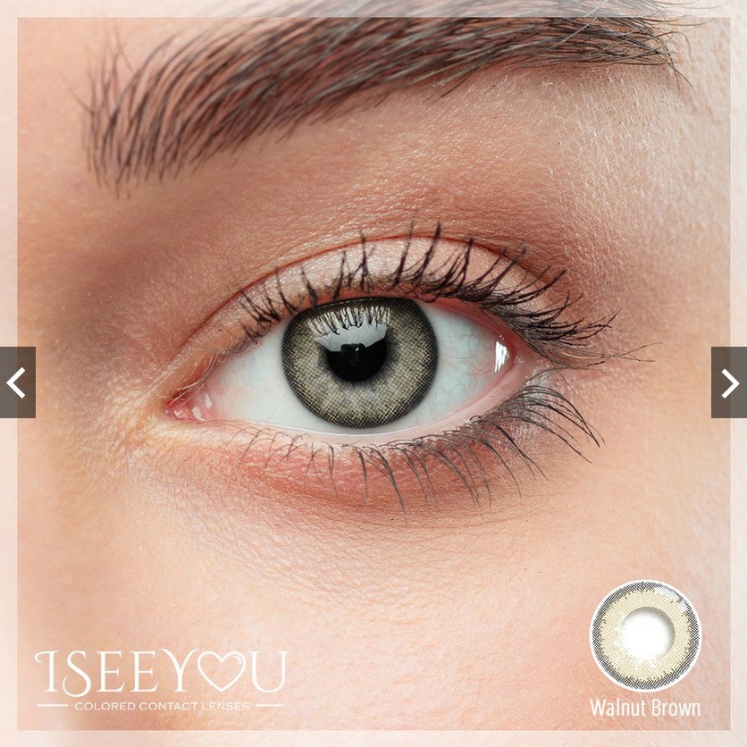 SOFTLENS MINUS DAN NORMAL OMEGA I SEE YOU WALNUT BROWN 14.5mm (0.00 sd -6.00) GRATIS TEMPAT SOFLEN