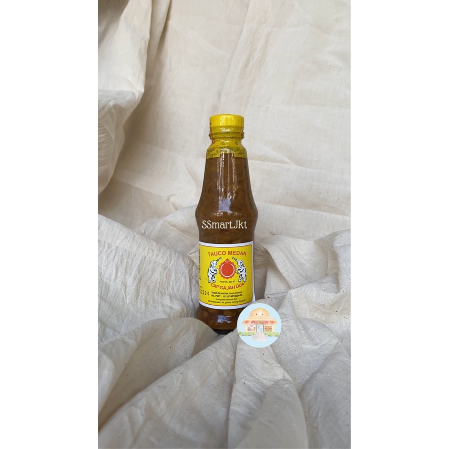 

Tauco Medan cap Gajah Dua 250gr / Tauco Asli Cap Gajah Dua Medan 250ml