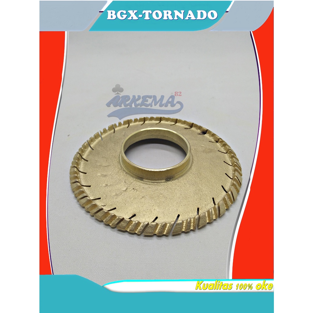 BURNER KOMPOR GAS RINNAI TORNADO | BARNER KUNINGAN RINAI BGX | Turbo 602 - 702 - 712 SUPER TEBAL