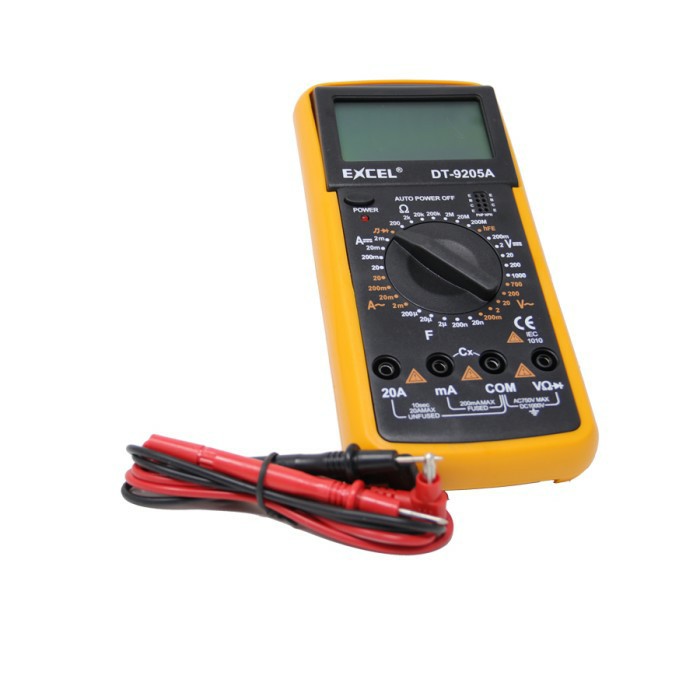 Multitester Digital DT 9205A  Avometer Digital DT-9205B