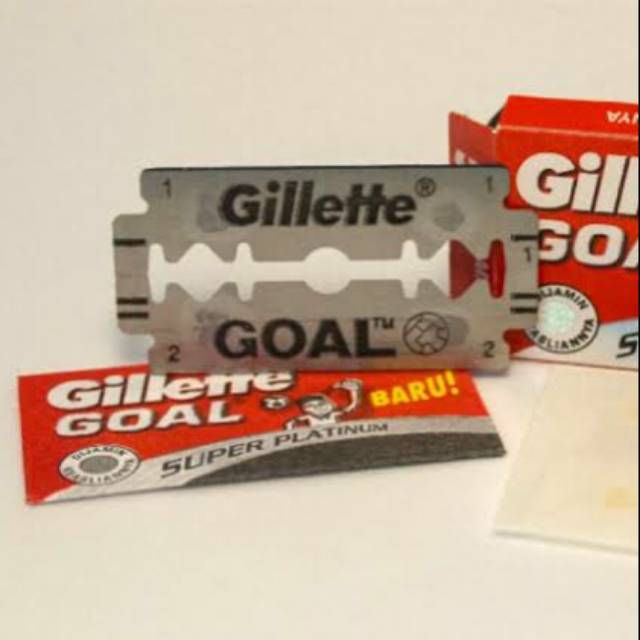 Silet Goal Merah Silet Gillette Goal / Silet