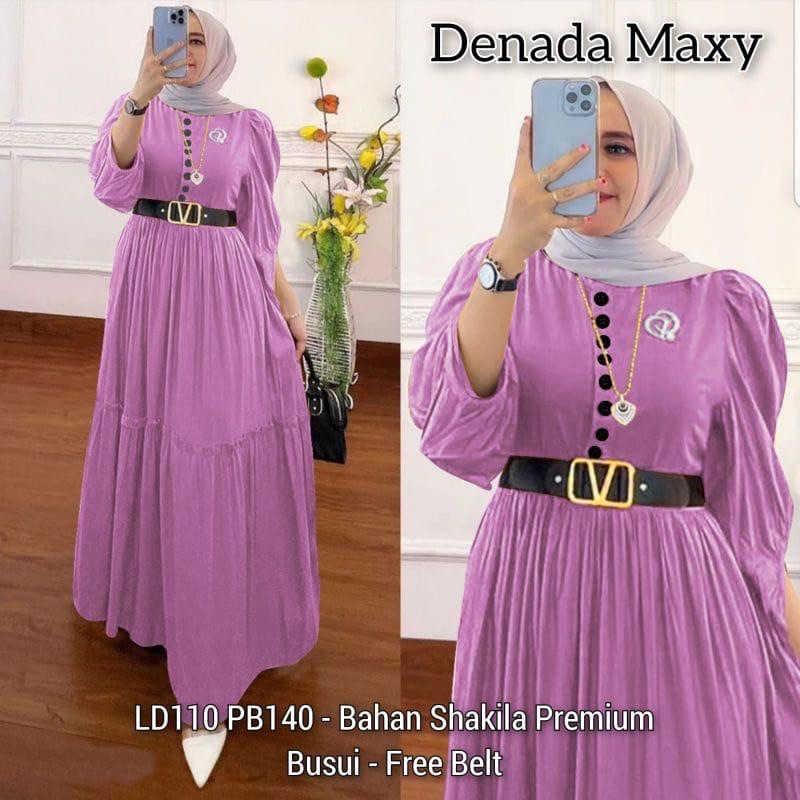 DRESS MUSLIM, baju wanita, dress, gamis, Baju gamis, fashion wanita, Denada Dress Shakilla Premium