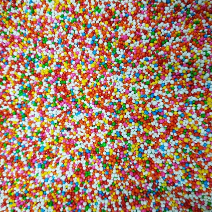 

Sprinkel Spikel Trimit Gula Butir Rainbow 1000 gram Hiasan Kue 1Kg