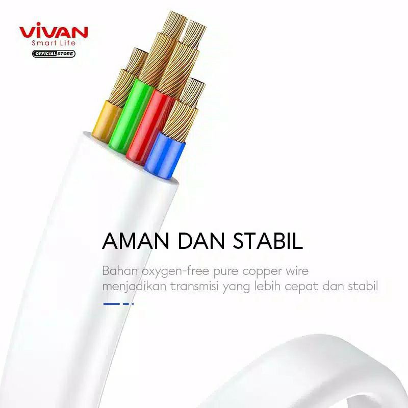 Vivan SL200S Charging Cable for Lighting Devices 200cm