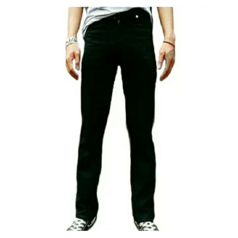 celanan jeans pria-celana standard pria-Celana panjang pria reguler size 27-38