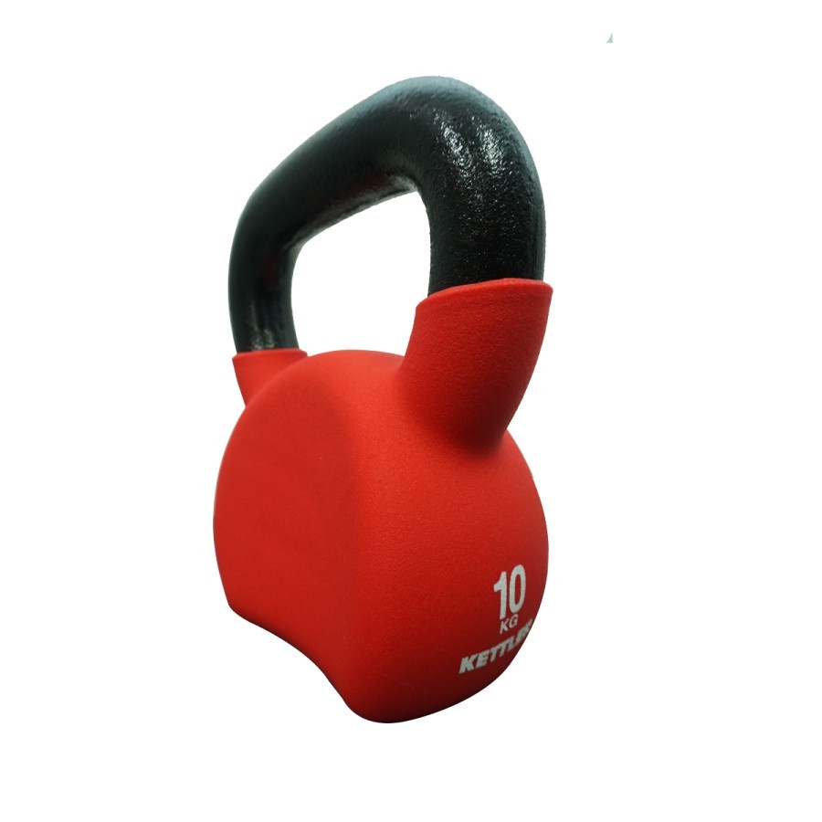 KETTLER NEOPRENE KETTLEBELL 10 KG DUMBEL FITNESS BEBAN - KETTLER KETTLEBELL 10KG