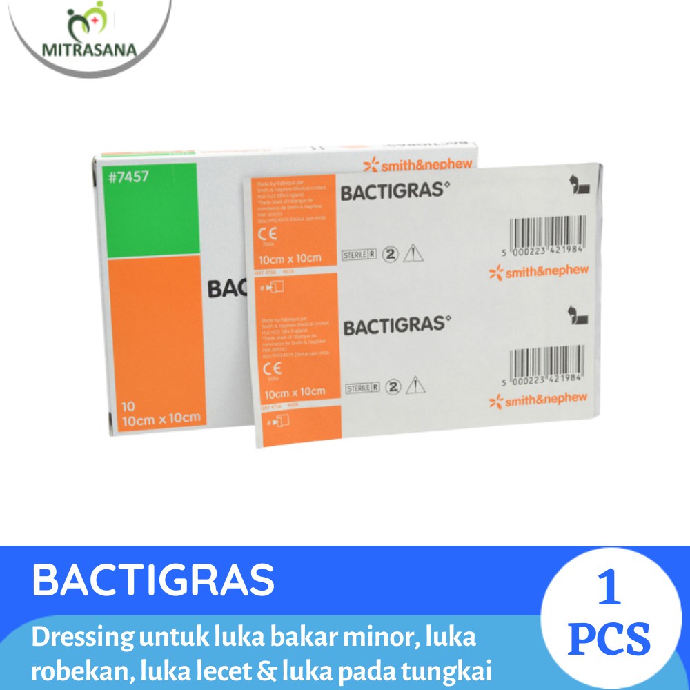 Jual Bactigras Pembalut Luka (dressing) Mencegah Infeksi Luka Bakar