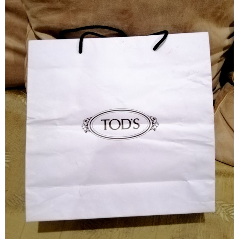 PRELOVED AUTHENTIC PAPER BAG TODS - SHOPPING BAG ORIGINAL