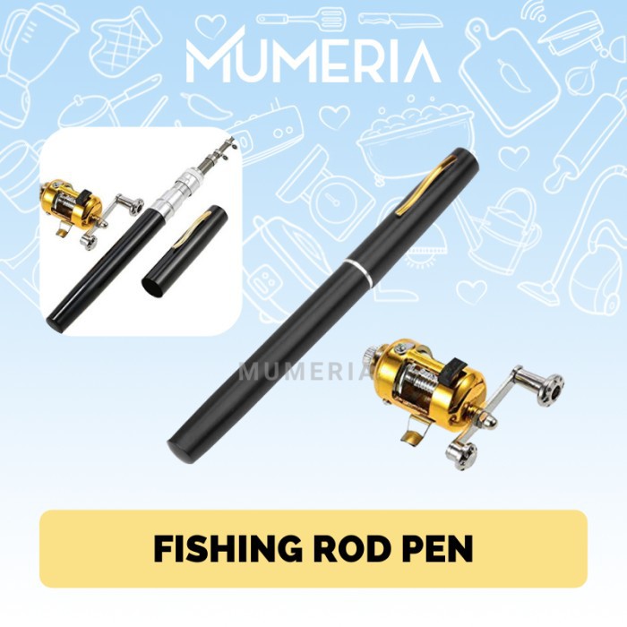 MURAH  Extreme Fishing Pen Pancingan Pena Mini Saku Portable