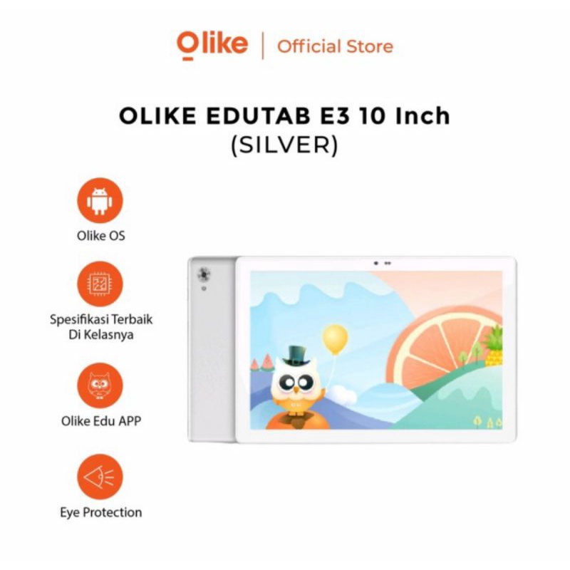 OLIKE EDUTAB E3 10 Inch 4/64GB 4G LTE Garansi Resmi OASE Indonesia 1th