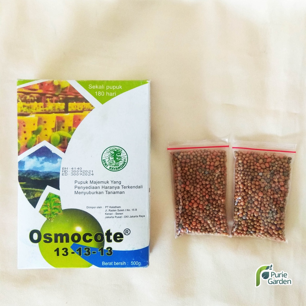 Osmocote Dekastar 17-11-10 Dekastar 6-13-25 Dekastar 13-13-13 Pupuk Buah Tanaman Hias Sayuran 50gr PG KDR