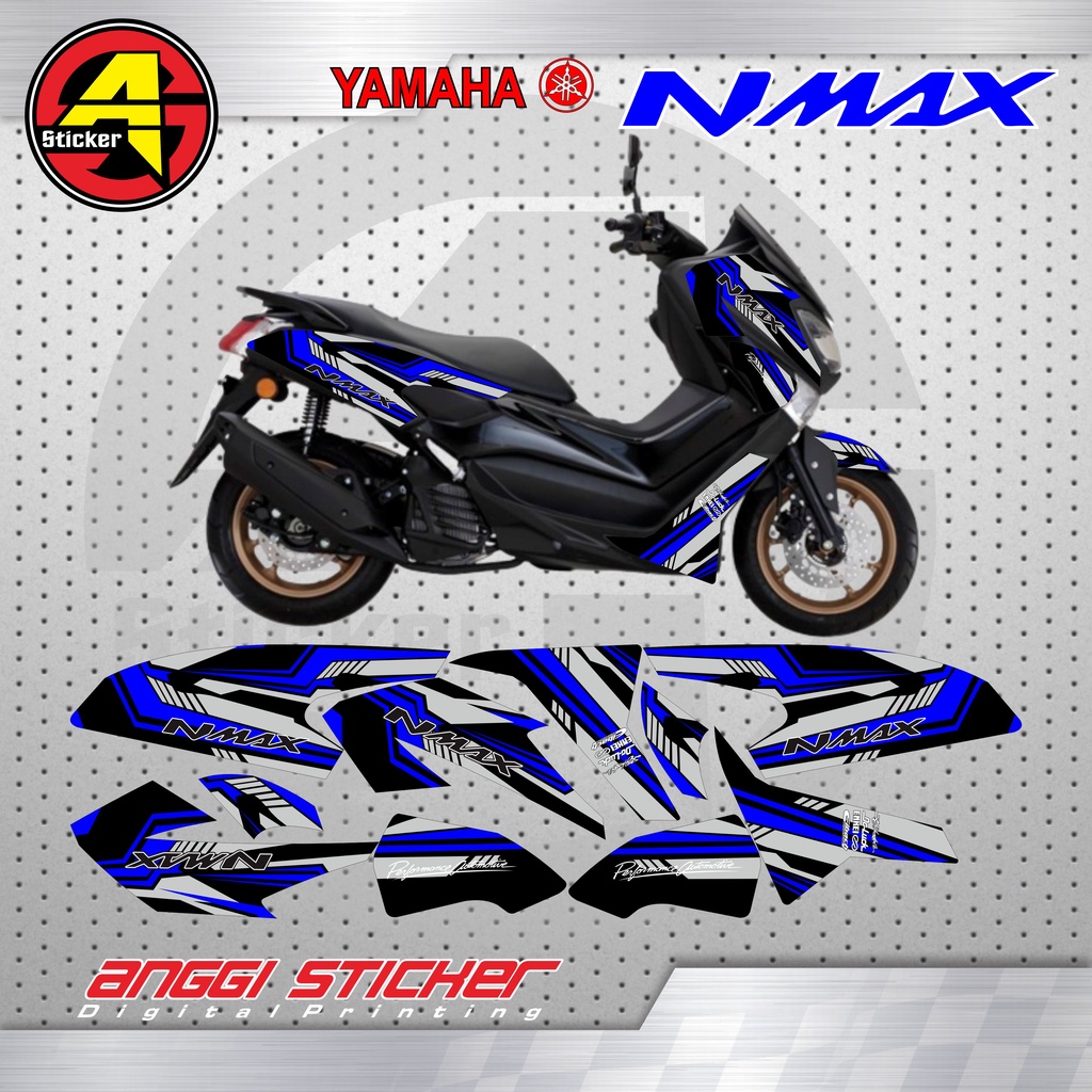 STRIPING STIKER MOTOR YAMAHA NMAX / STRIPING VARIASI MOTOR YAMAHA NMAX