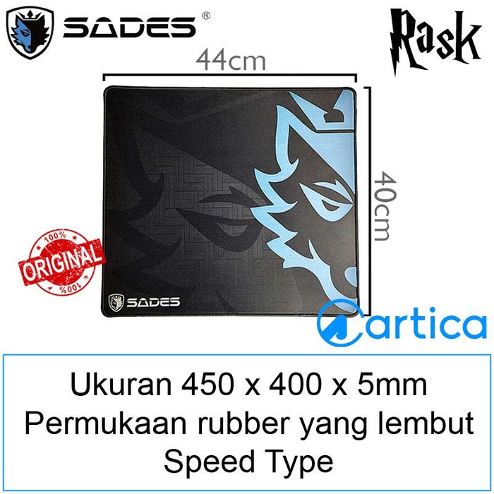 MOUSE PAD SADES RASK (450X400X5mm)
