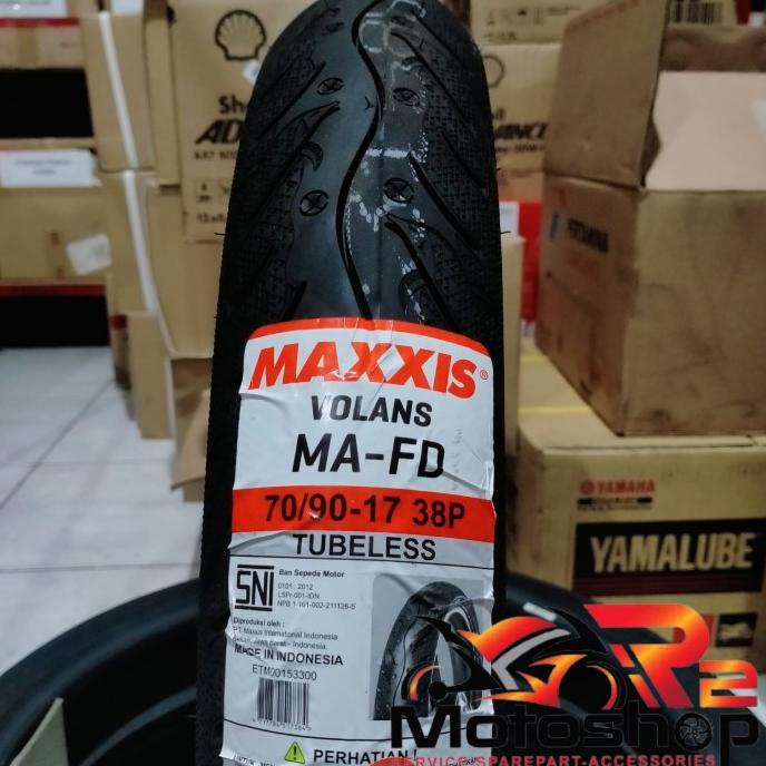 

BAN LUAR 70/90-17 BAN RING 17 MAXXIS VIOLANS MA-FD TUBELESS