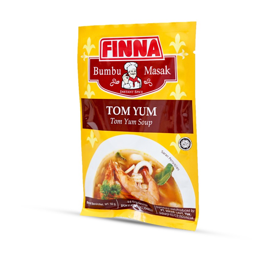 BUMBU MASAK TOM YUM FINNA 50GR SACHET HALAL TOMYUM