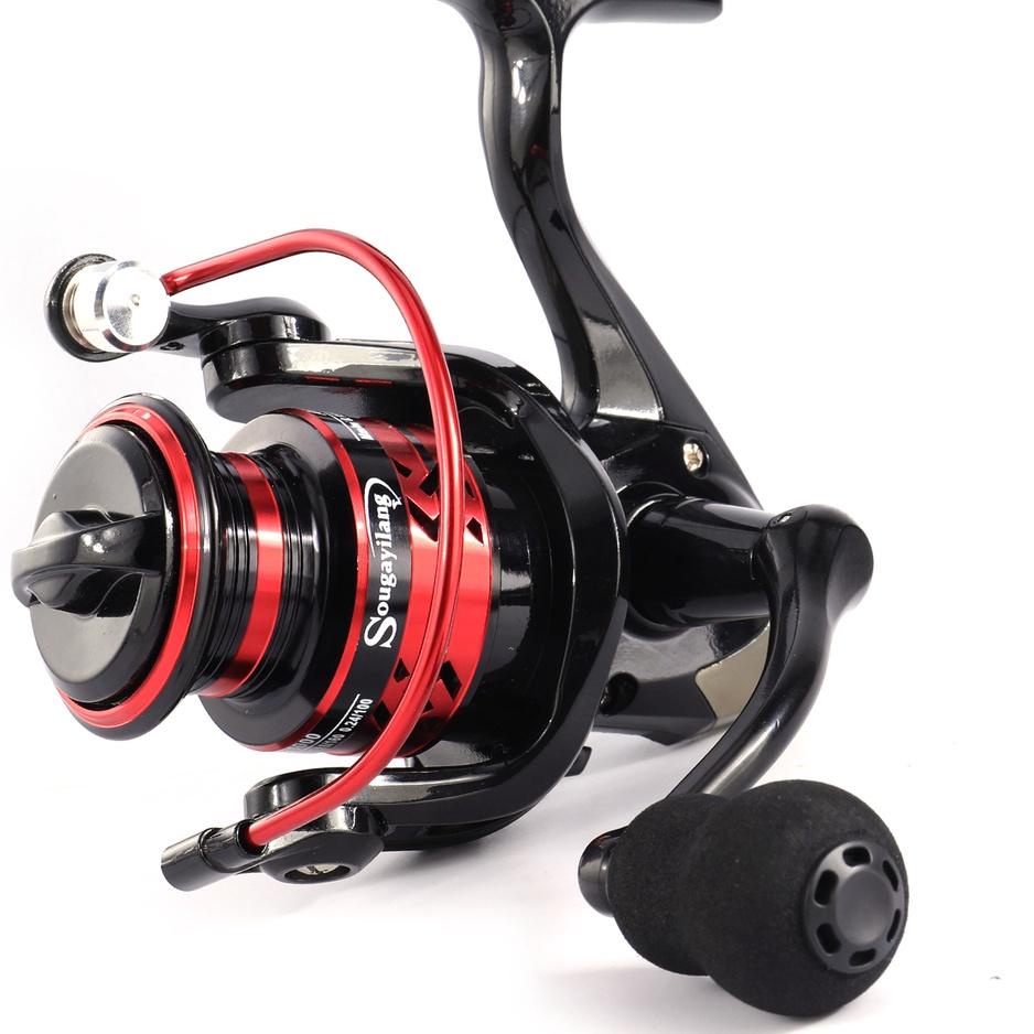 RTA.19Au22ĸ– YUDO Reel Pancing Memancing Rasio Gear 5.2:1 Max Drag 5-G Joran Pancing 1000-4000 Bahan