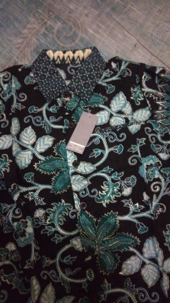 Kemeja Batik Anak Lengan Pendek