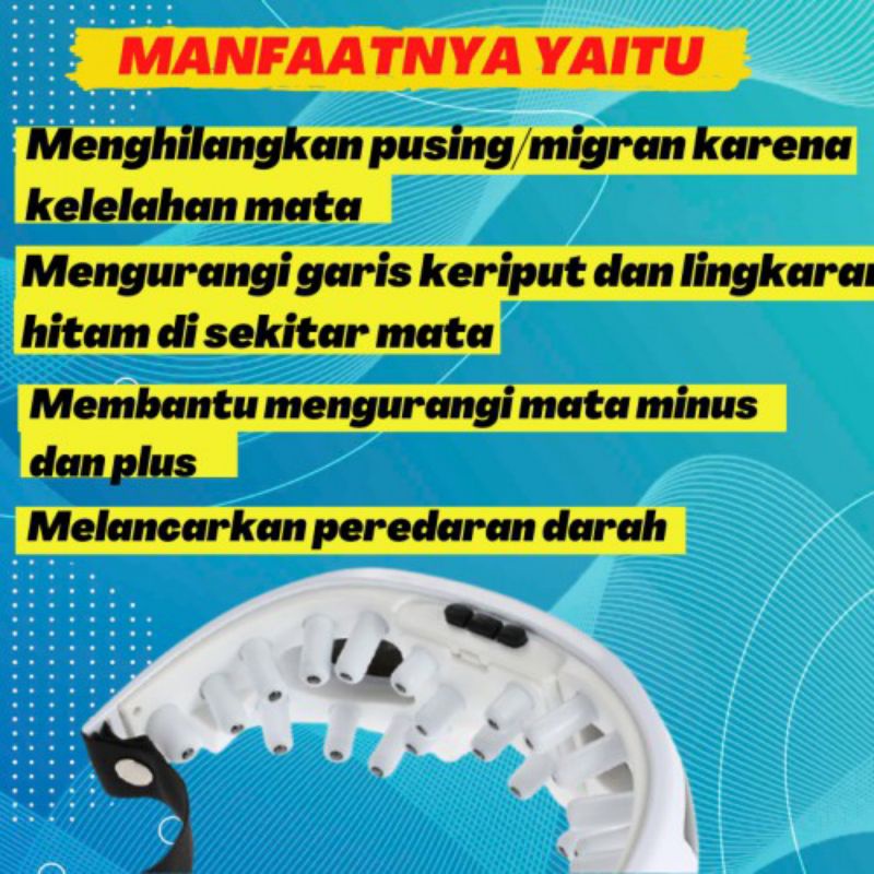 Kacamata Terapi Alat Pijat Electrik Usb