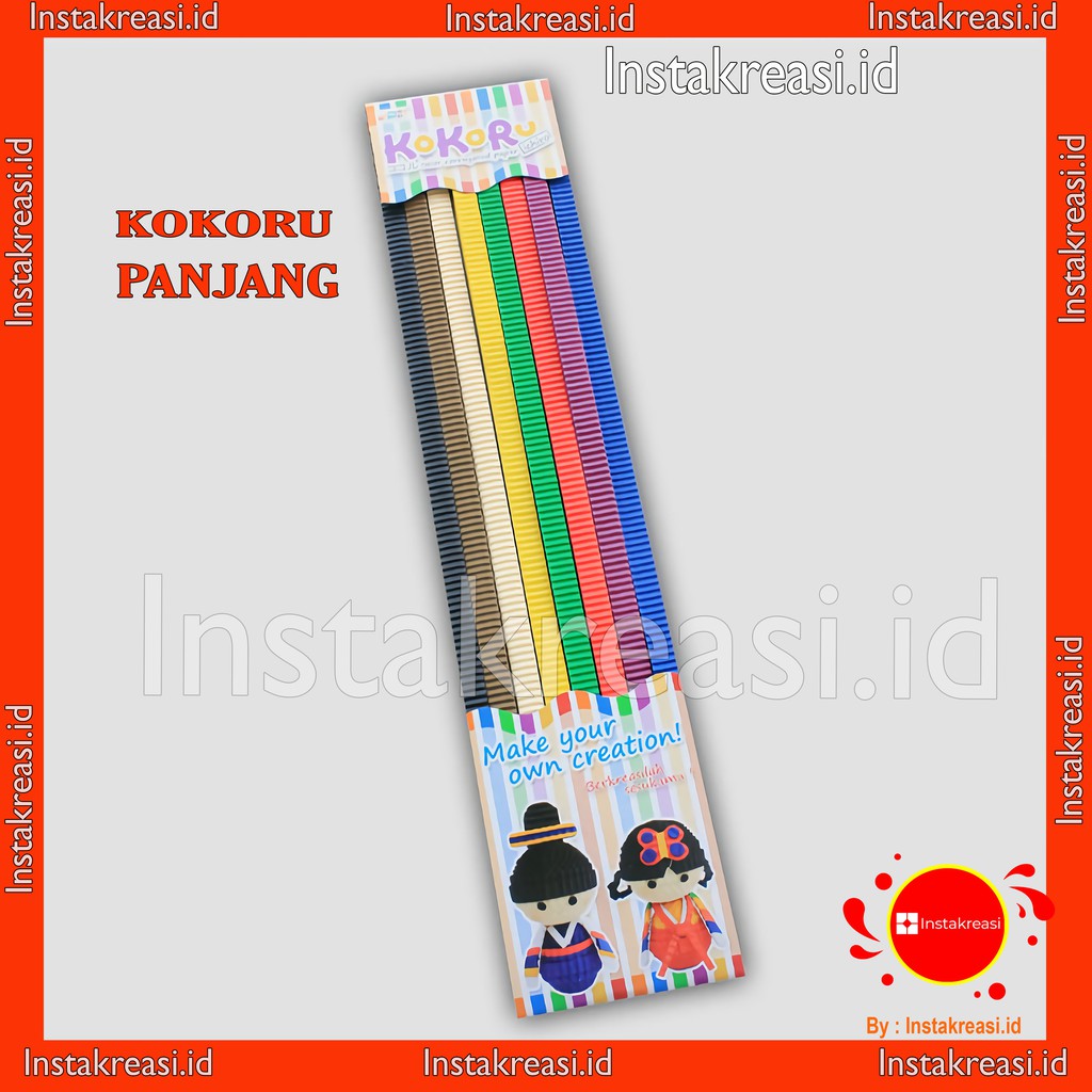 

KOKORU PANJANG - KOKORU 8 WARNA PANJANG