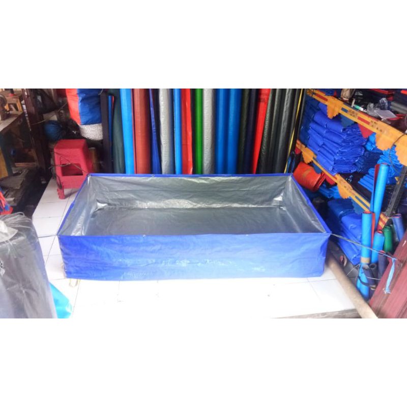 TERPAL KOLAM IKAN 200x100x50 A'3&amp;A5 KOREA