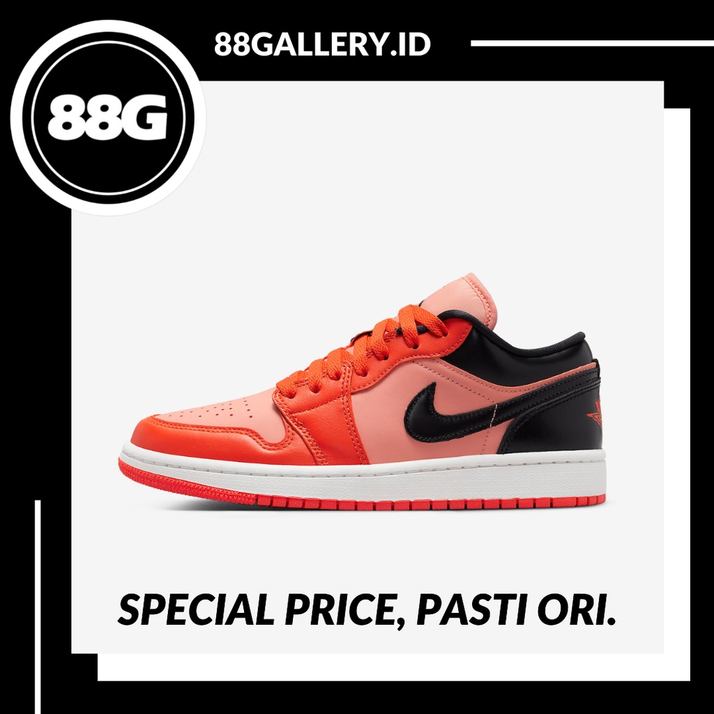 Air Jordan 1 Low Orange Black