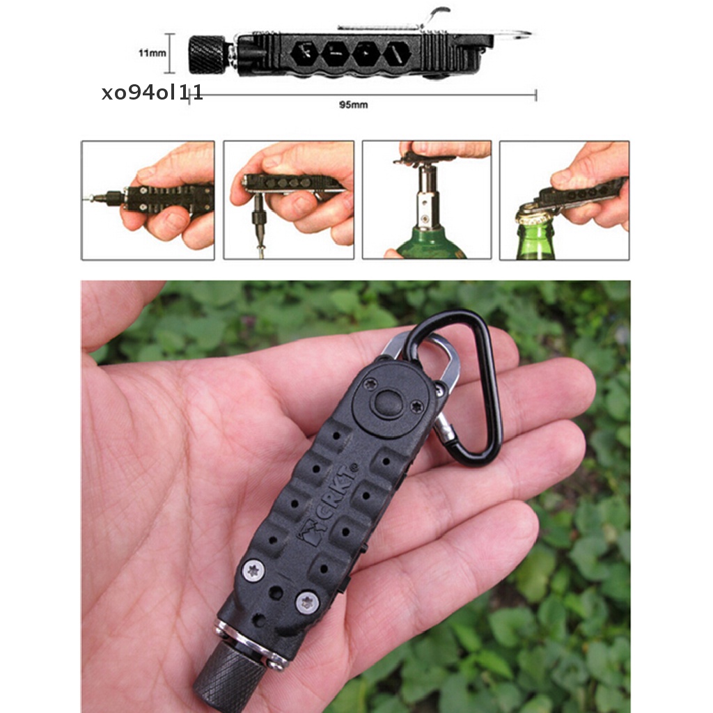 Xo EDC Obeng / Kunci Pas / Tang / Pisau Multifungsi Adjustable Untuk Survival