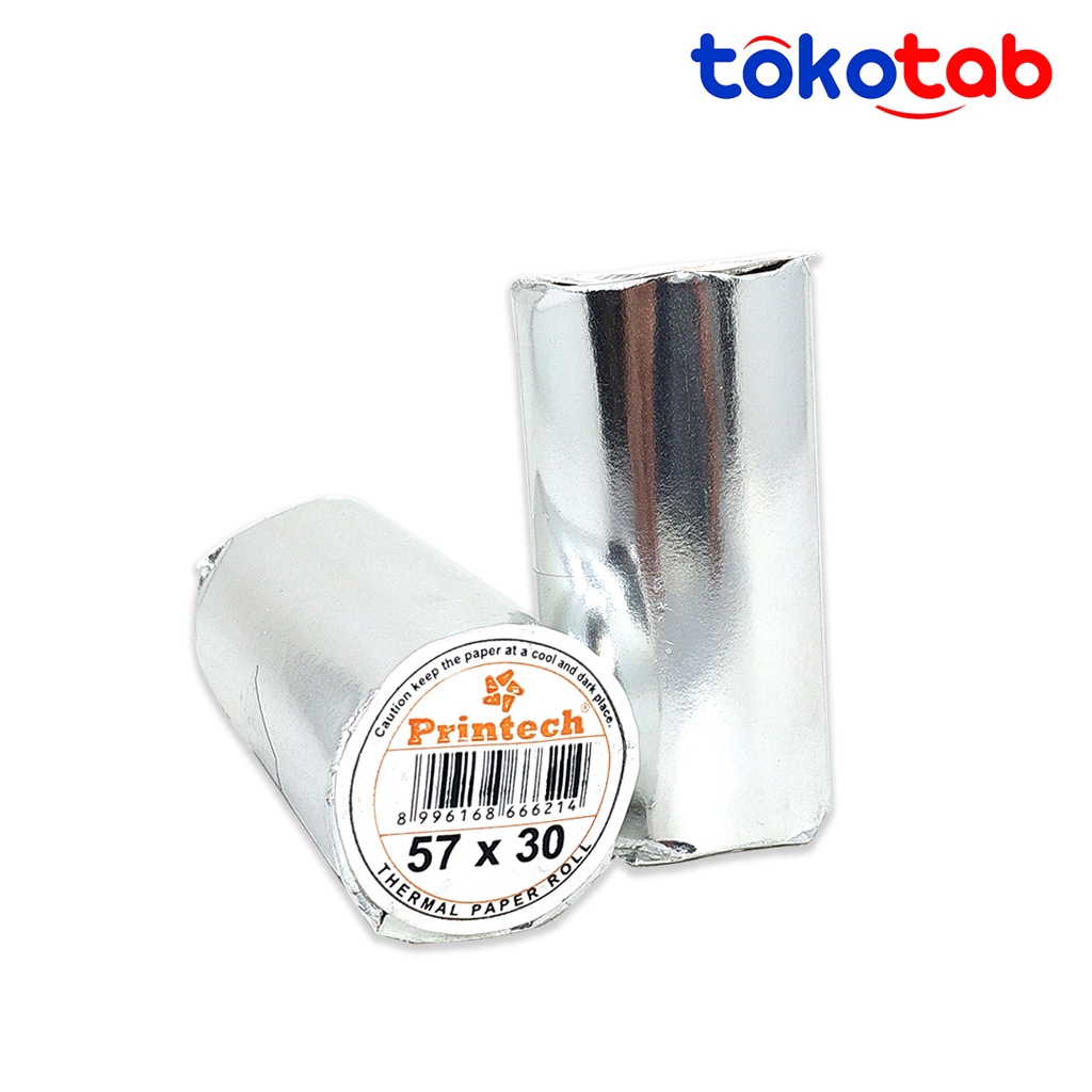 

Tokotab - [Per Slop] Kertas Kasir Thermal Roll PRINTECH 57x30