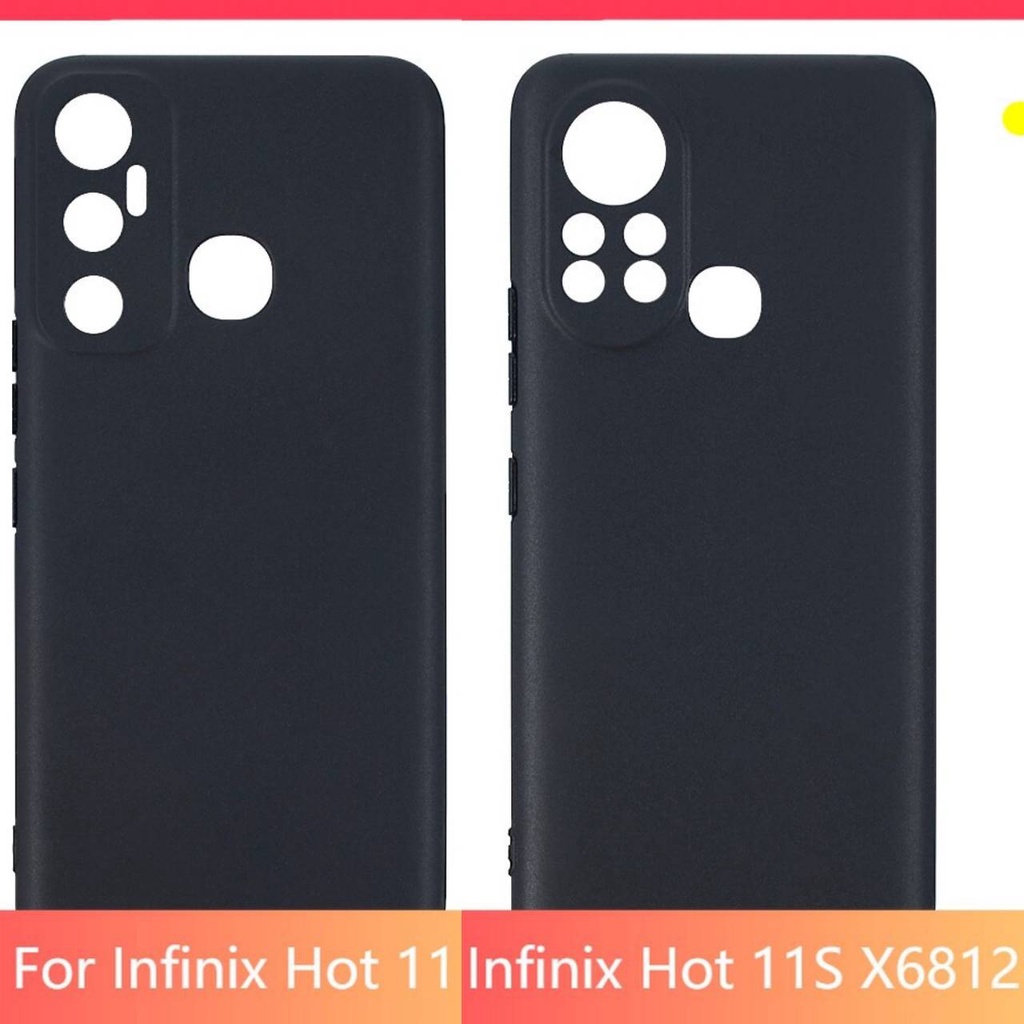 Case Infinix Hot 11S / Infinix Hot 11 Case Softcase Slim Matte Protection Camera Original