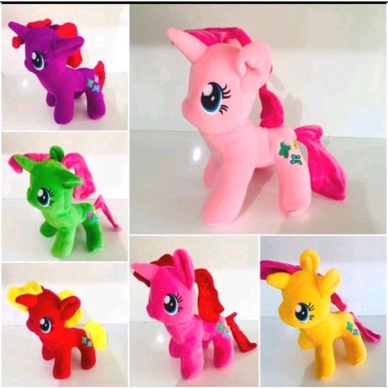 Boneka Little Pony Kuda Poni Uk 35cm Berlabel SNI