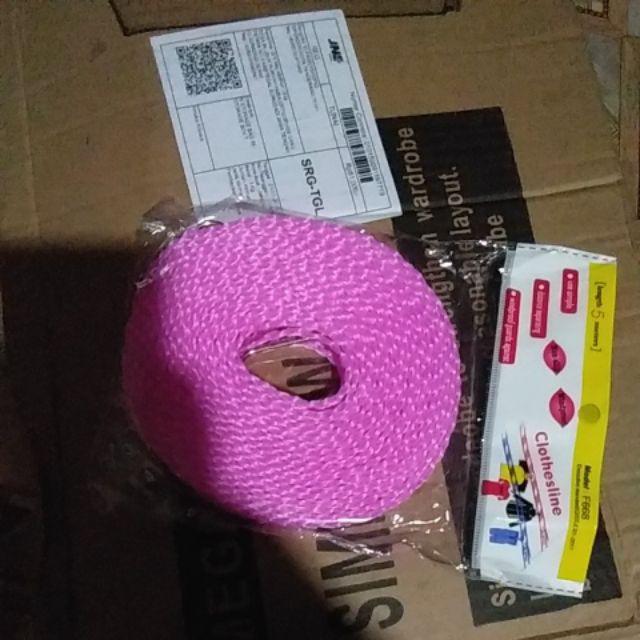 Tali Jemuran Tali Jemuran Baju Pakaian Tali Jemuran 5 Meter Praktis Dan Murah Praktis Multifungsi