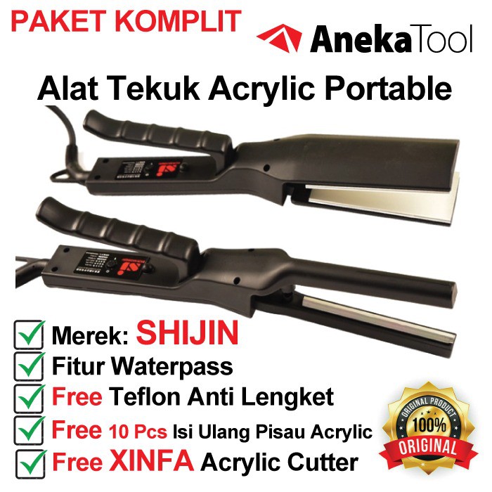 AnekaTool Alat Penekuk Akrilik Portable Acrylic Bending Alat tekuk Akrilik Huruf Timbul