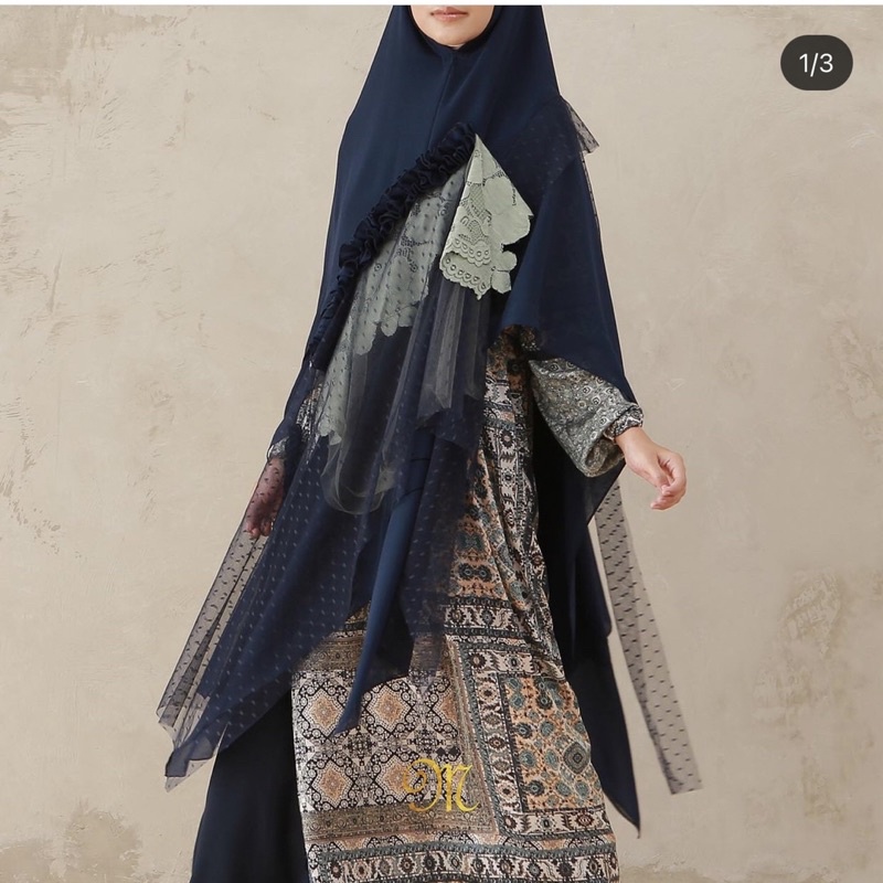 khimar magdara jilbab syari branded preloved PL