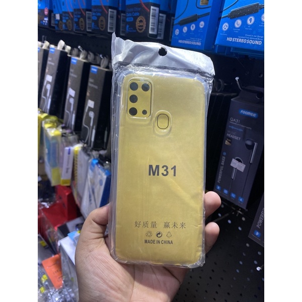 ANTICRACK SAMSUNG GALAXY M31 CASING SAMSUNG M31 CASE SAMSUNG M31 SOFTCASE SAMSUNG GALAXY M31