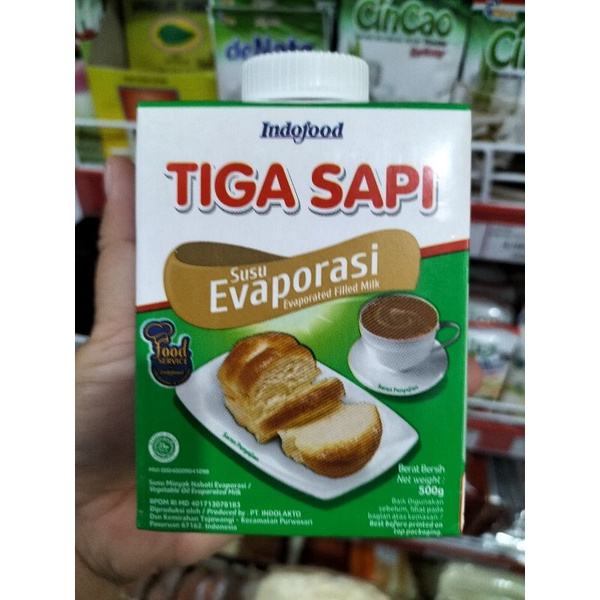 

Susu evaporasi 3 sapi 500gr