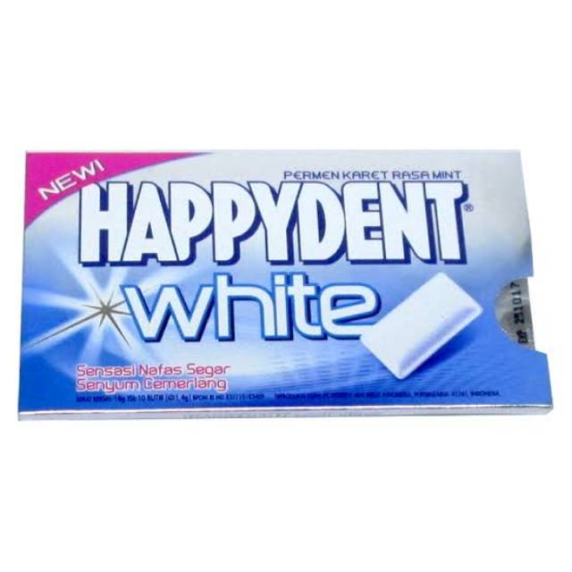 

Happydent cool white 10 pcs