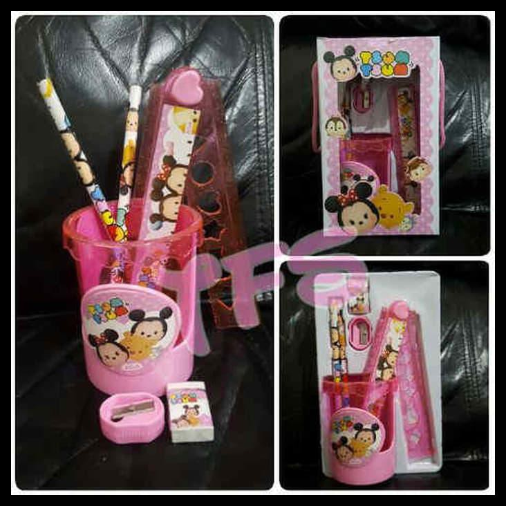 

UPDATE STATIONERY SET DISNEY TSUM TSUM PAKET ALAT TULIS TERMURAH DAN TERBARU