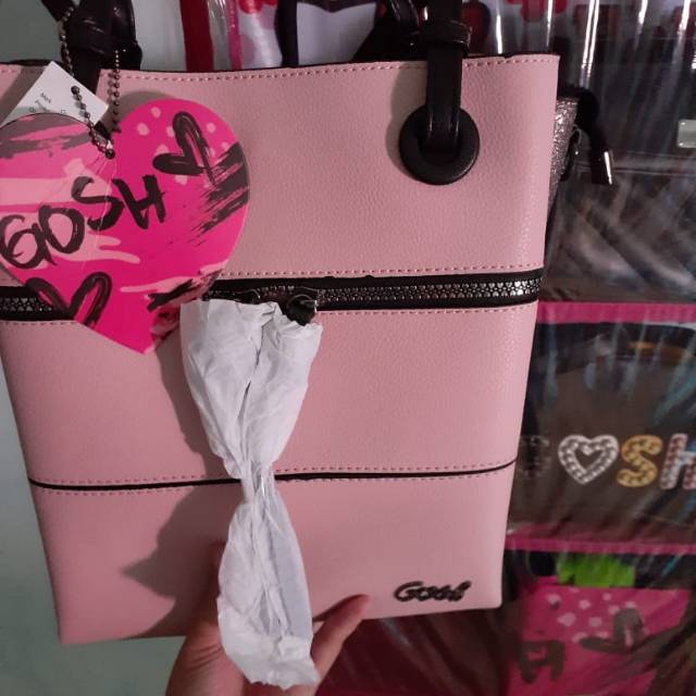 Tote bag Gosh Pink