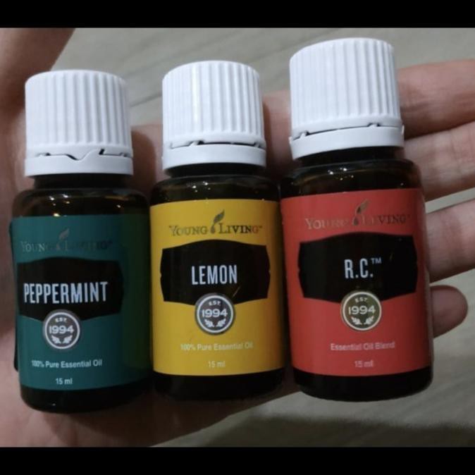 Paket Pernapasan Essential Oil Young Living @15Ml Toko.Lusaka