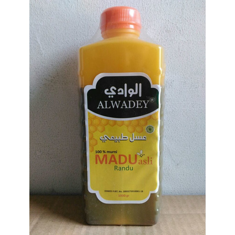 

HOT SALE TERLARIS Madu Bunga Randu Al Wadey / Alwadey 1 Kg