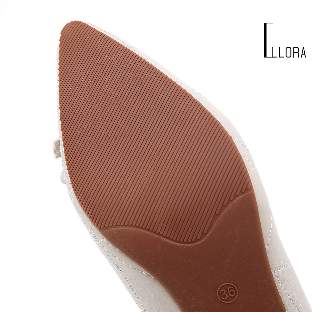 ELLORA EG-8830 Sepatu Heels Wanita Kerja Import 5cm Sintetis